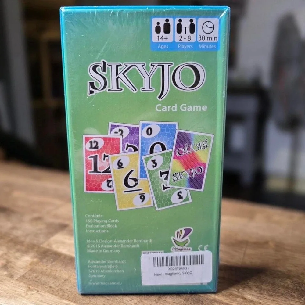 Skyjo card game - a fun and fast-paced game for 2-4 players